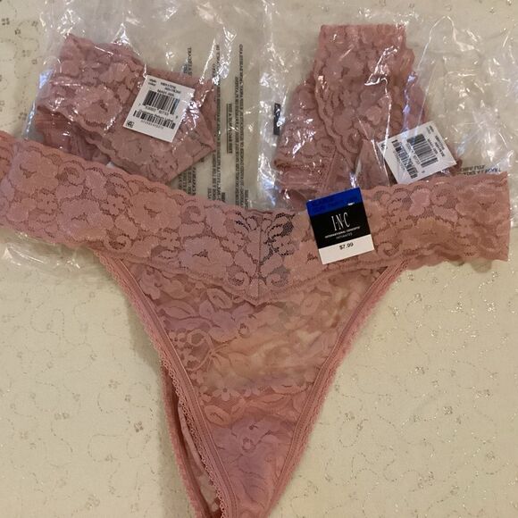 COPY - NWT INC Intern’l Concepts, a Macy’s Brand Women’s XL Rose Pink Thong Pan… - Picture 3 of 10